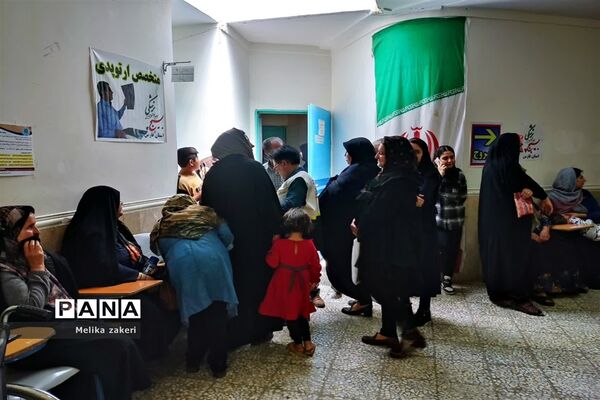 بیمارستان صحرایی  جهادی در شهر دژکرد اقلید
