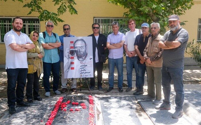 نکوداشت بابک برزویه در هشتمین جشن عکاسان سینما ایران