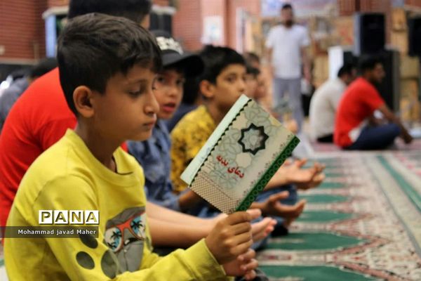 مراسم دعای ندبه در  یادمان شهدای گمنام بوستان حضرت ولیعصر(عج) شهرستان قدس