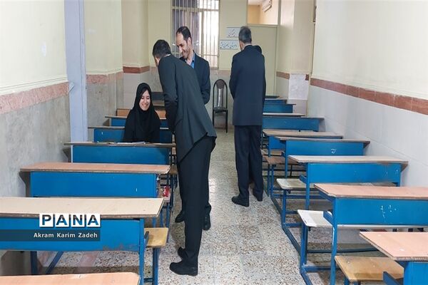 بازدید معاون آموزش متوسطه وزارت آموزش و پرورش از حوزه‌های برگزاری آزمون مدارس نمونه‌دولتی اسلامشهر