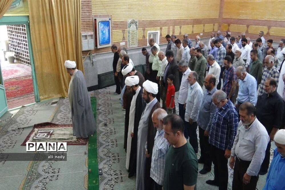 ‌برگزاری نماز جمعه در شهر جوادآباد