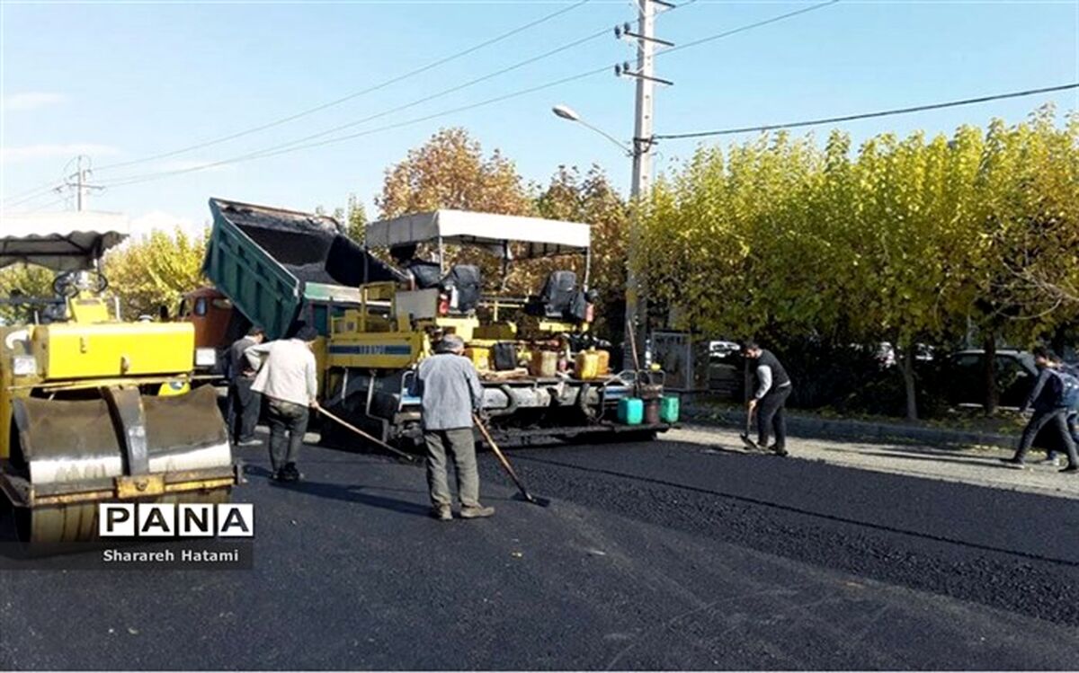 بهره‌برداری از کارخانه آسفالت «شماره یک» شهرداری تهران در گرمدره