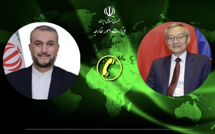 گفت‌و‌گوی تلفنی امیرعبداللهیان با دبیر کل سازمان همکاری شانگهای