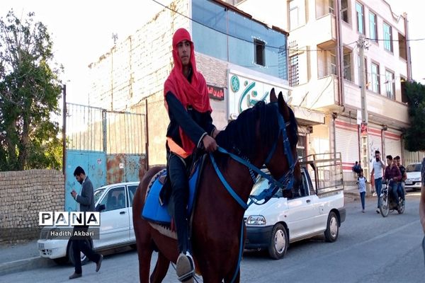 بازسازی واقعه غدیرخم در شهرستان بن