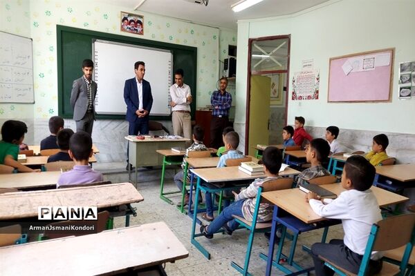 بازدید معاونت پرورشی و تربیت‌بدنی آموزش و پرورش خلیل‌آباد از کلاس‌های اوقات فراغت