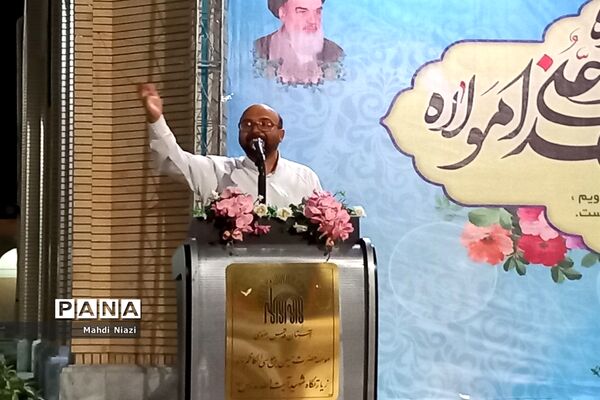 محفل ادبی مژده رحمت در آرامگاه شهید‌مدرس کاشمر