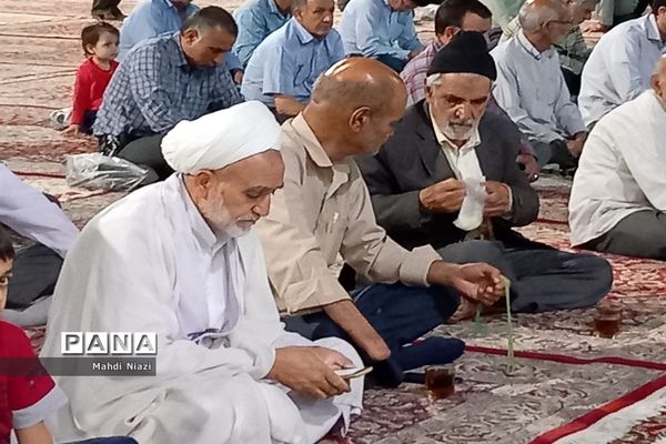 محفل ادبی مژده رحمت در آرامگاه شهید‌مدرس کاشمر