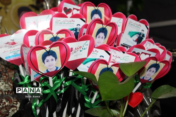 مراسم ترحیم دانش‌آموز قهرمان کاشمری