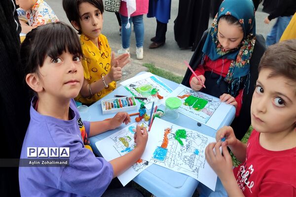نمایشگاه عید غدیر در مصلای شهرستان رباط‌کریم