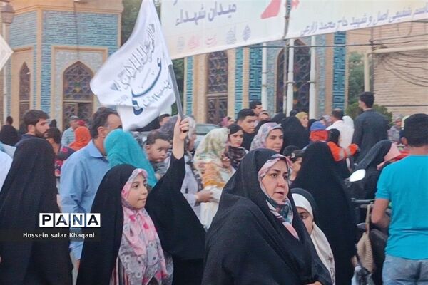 شادپیمایی عید غدیر در شیراز