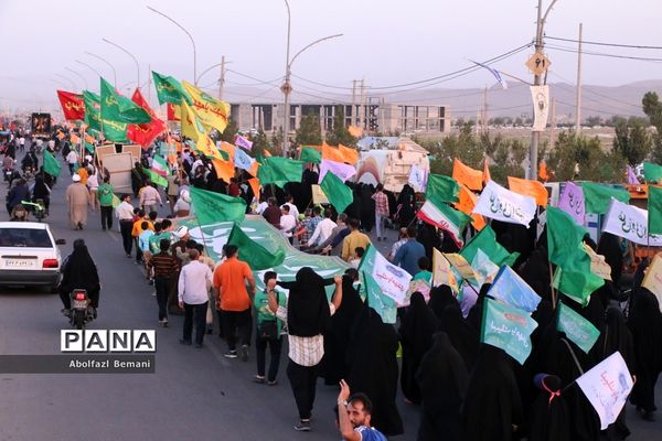 راهپیمایی بیعت با امام زمان(عج) به‌مناسبت عید غدیر در قم