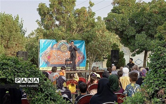 مراسم جشن ولایت امیرالمومنین در شهرستان‌قرچک/فیلم