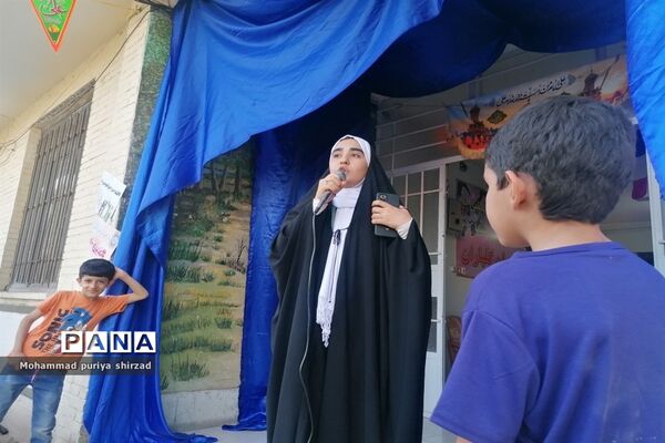 موکب غدیرانه سازمان دانش‌آموزی و کانون فرهنگی و تربیتی اندیشه