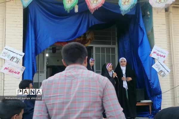 موکب غدیرانه سازمان دانش‌آموزی و کانون فرهنگی و تربیتی اندیشه