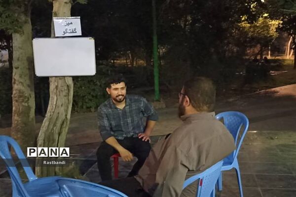 برپایی غرفه‌های عشاق علی(ع) در مقبره شهدای گمنام کیانشهر