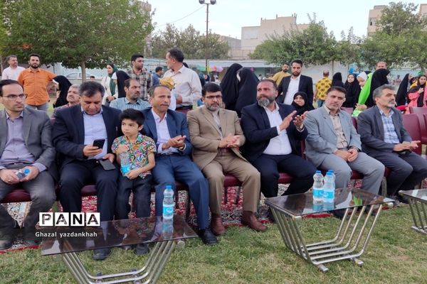 آیین افتتاحیه پایگاه‌های فعالیت‌های تابستانی دانش‌آموزان منطقه تبادکان