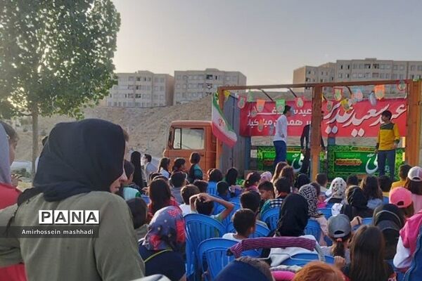 جشن عید غدیر در روستای مهرآباد رودهن