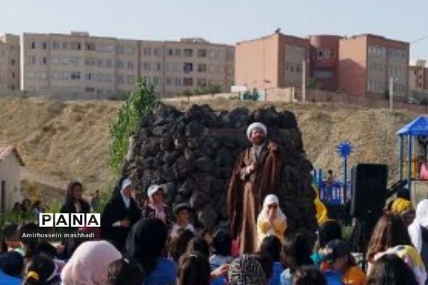 جشن عید غدیر در روستای مهرآباد رودهن