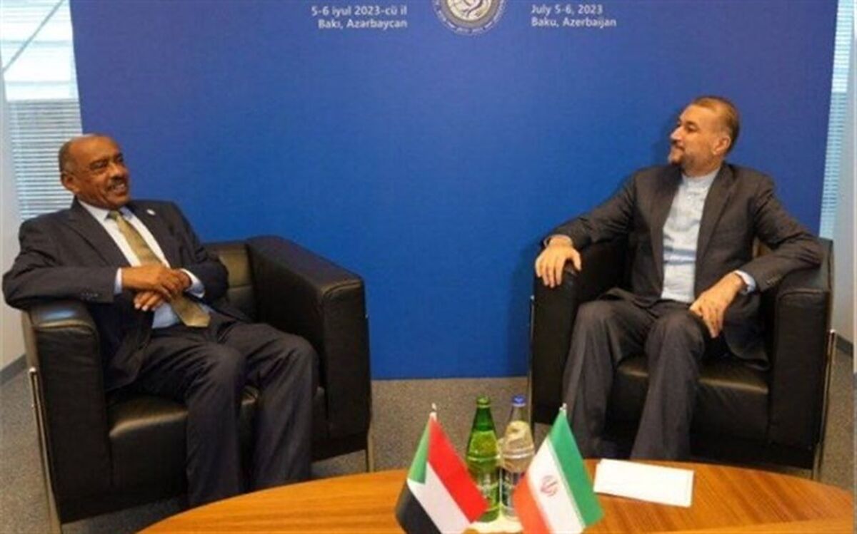 امیرعبداللهیان با وزیر خارجه سودان دیدار کرد