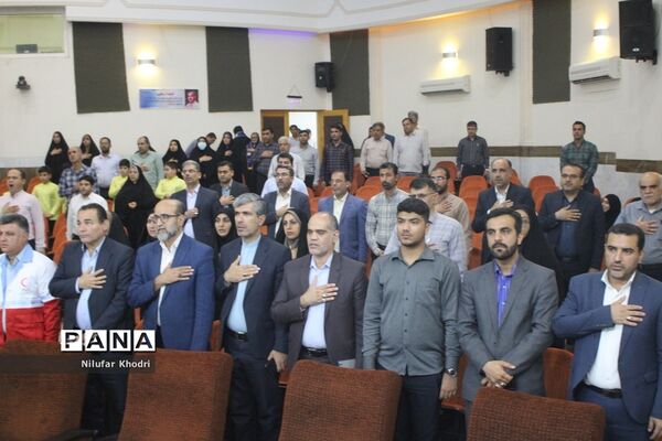 همایش  منتخبین دومین دوره طرح دانش‌آموز تراز انقلاب اسلامی  در بوشهر