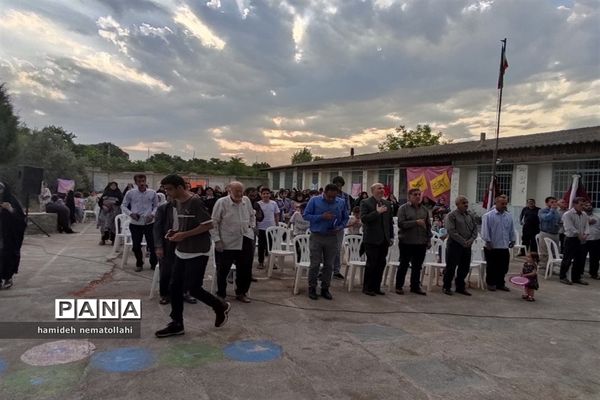 جشن عید غدیر در روستای نظام محله گلوگاه