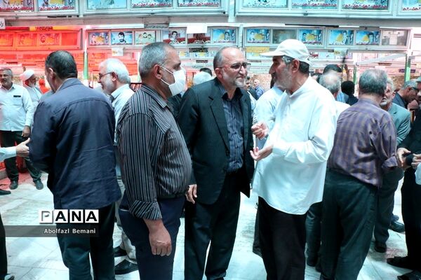 تشییع و خاکسپاری پیکر جانباز شهید «زنجانی» در قم