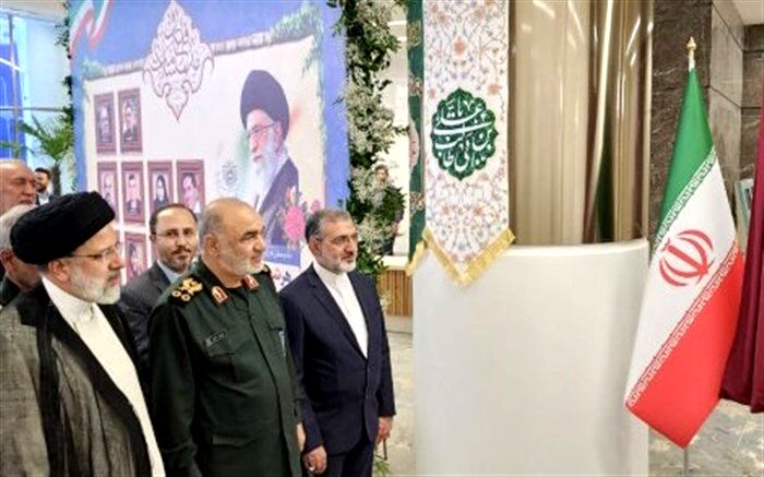 کلان بیمارستان غدیر با حضور آیت الله رئیسی افتتاح شد
