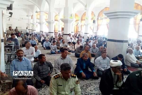 برگزاری نماز جمعه در شهرستان خلیل‌آباد
