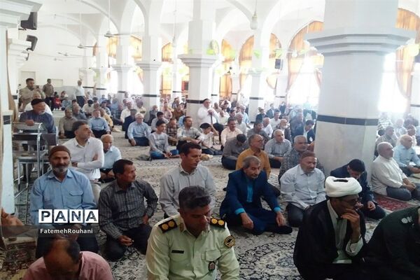 برگزاری نماز جمعه در شهرستان خلیل‌آباد