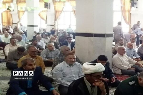برگزاری نماز جمعه در شهرستان خلیل‌آباد