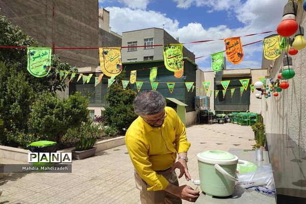 برگزاری جشن عید سعید غدیر خم در موسسه آرامشکده طلیعه نسیم همدلی ناحیه ۶ مشهد