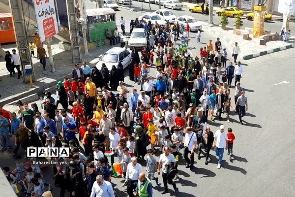 شهرستان بهارستان، میزبان میهمانی خیابانی عید غدیرخم