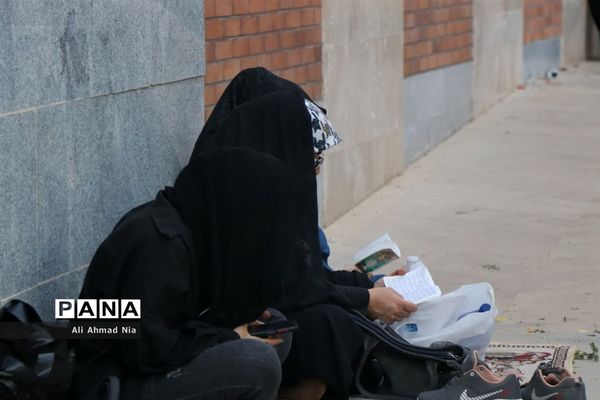 جلوه‌هایی از کنکور سراسری در دانشگاه قم