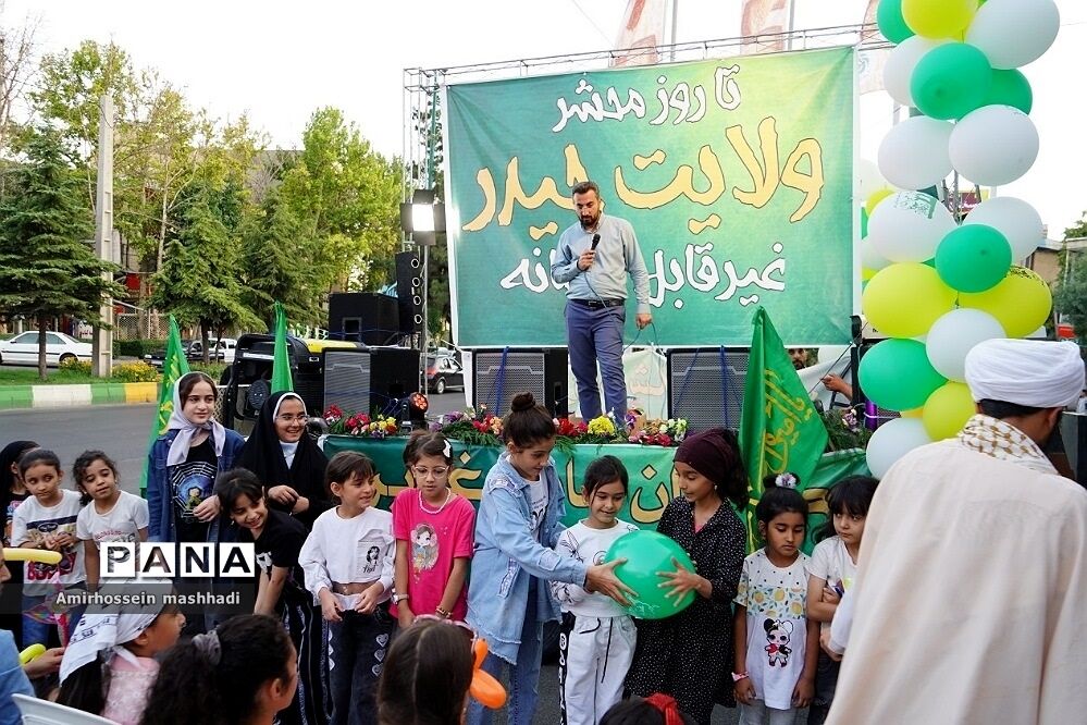 کاروان شادی غدیر در رودهن