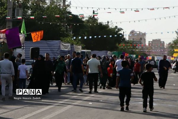 جشن بزرگ دو کیلومتری عید سعید غدیرخم در شهرستان اسلامشهر