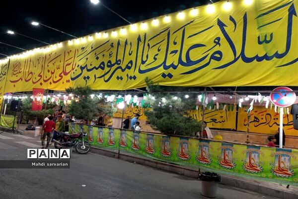حال و هوای مساجد شهرک غرب مشهد در روز عید غدیر