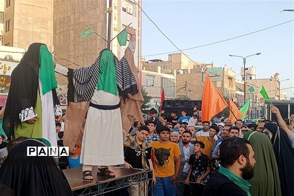 کاروان شادی عاشقان ولایت به مناسبت عید غدیر خم  در شهرستان قدس