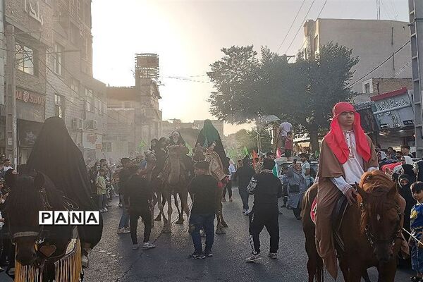 کاروان شادی عاشقان ولایت به مناسبت عید غدیر خم  در شهرستان قدس