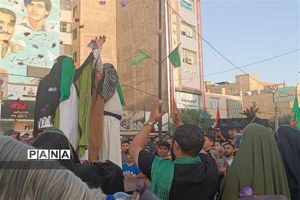 کاروان شادی عاشقان ولایت به مناسبت عید غدیر خم  در شهرستان قدس