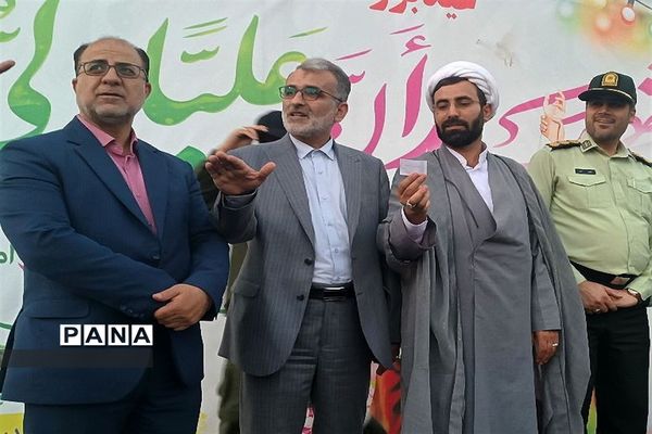 کاروان شادی عاشقان ولایت به مناسبت عید غدیر خم  در شهرستان قدس