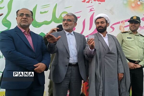 کاروان شادی عاشقان ولایت به مناسبت عید غدیر خم  در شهرستان قدس