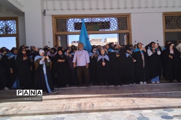 اعزام  دانش‌آموزان زیارت اولی شهر تهران به مشهد مقدس