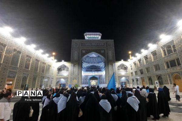 اعزام  دانش‌آموزان زیارت اولی شهر تهران به مشهد مقدس