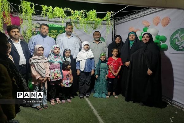 مهمانی غدیر در ساحل بوشهر