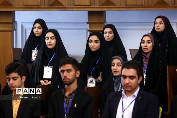 افتتاحیه یازدهمین دوره مجلس دانش‌آموزی