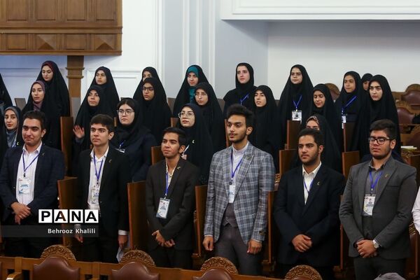 افتتاحیه یازدهمین دوره مجلس دانش‌آموزی