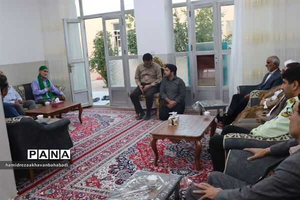 دیدار فرماندار بهاباد با سادات شهرستان بهاباد