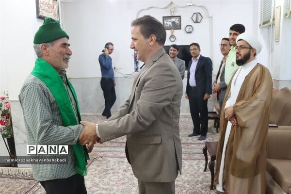 دیدار فرماندار بهاباد با سادات شهرستان بهاباد