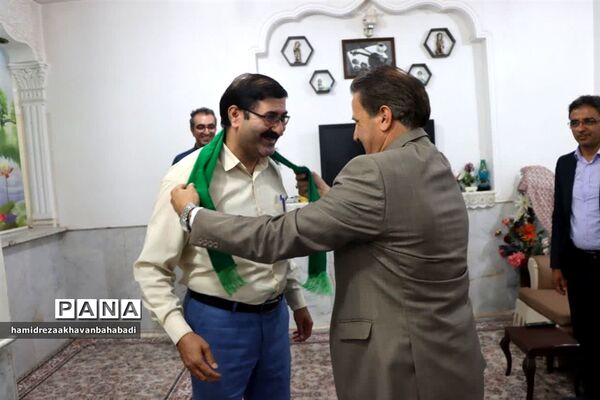 دیدار فرماندار بهاباد با سادات شهرستان بهاباد