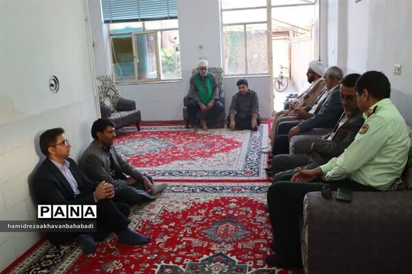 دیدار فرماندار بهاباد با سادات شهرستان بهاباد
